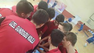 Konya AMPYONU olan Yldz Erkek Basketbolda Gndodu Koleji Karamanda