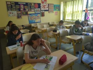 Okulumuzda Young Learners Snavlar International Exam Centre Tarafndan Baaryla Uygulam